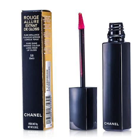 chanel allure extrait de gloss|Chanel Rouge Allure Extrait de Gloss .